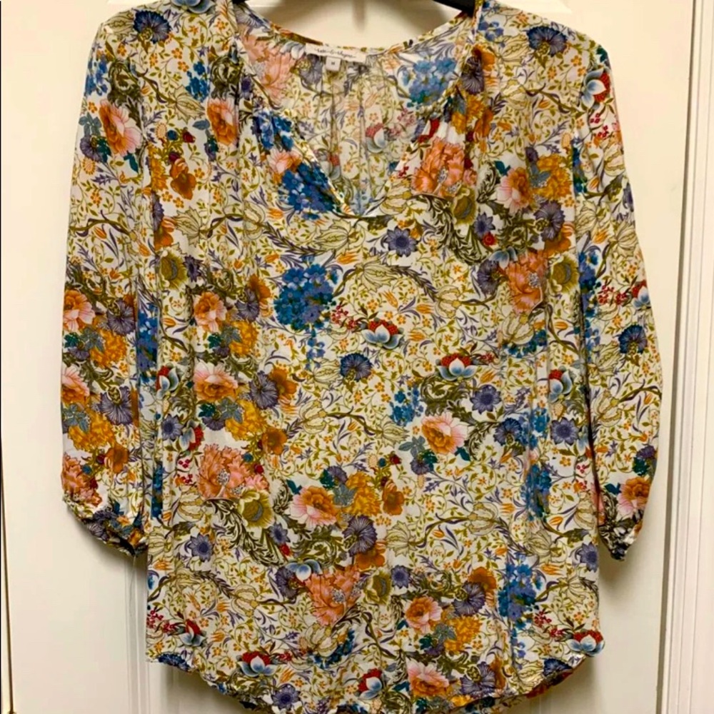 Women’s floral blouse